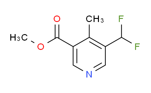 AM139308 | 1805279-96-2 | Methyl 3-(difluoromethyl)-4-methylpyridine-5-carboxylate