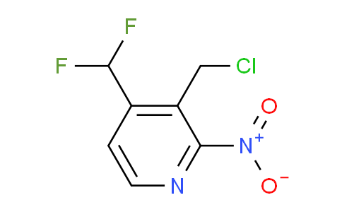 3-(Chloromethyl)-4-(difluoromethyl)-2-nitropyridine