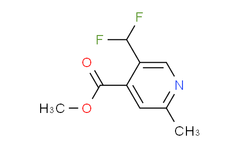 AM139315 | 1804715-75-0 | Methyl 5-(difluoromethyl)-2-methylpyridine-4-carboxylate