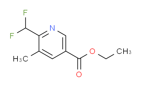 Ethyl 2-(difluoromethyl)-3-methylpyridine-5-carboxylate