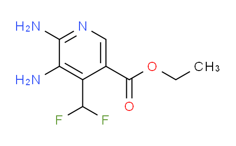 Ethyl 2,3-diamino-4-(difluoromethyl)pyridine-5-carboxylate