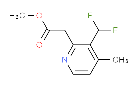 AM139337 | 1804716-26-4 | Methyl 3-(difluoromethyl)-4-methylpyridine-2-acetate