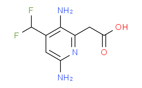 AM139339 | 1805316-00-0 | 3,6-Diamino-4-(difluoromethyl)pyridine-2-acetic acid