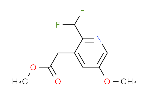 AM139342 | 1805308-65-9 | Methyl 2-(difluoromethyl)-5-methoxypyridine-3-acetate