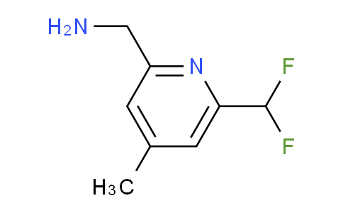 2-(Aminomethyl)-6-(difluoromethyl)-4-methylpyridine