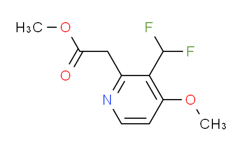 Methyl 3-(difluoromethyl)-4-methoxypyridine-2-acetate