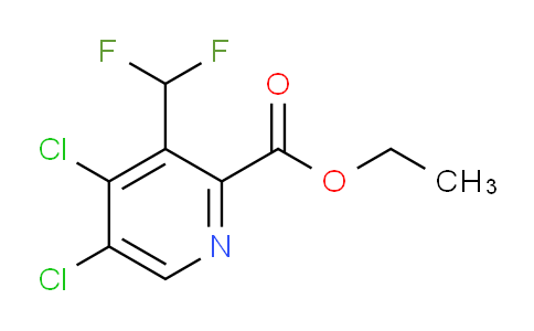 AM139353 | 1806004-87-4 | Ethyl 4,5-dichloro-3-(difluoromethyl)pyridine-2-carboxylate