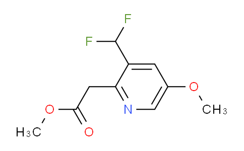 AM139354 | 1806060-04-7 | Methyl 3-(difluoromethyl)-5-methoxypyridine-2-acetate