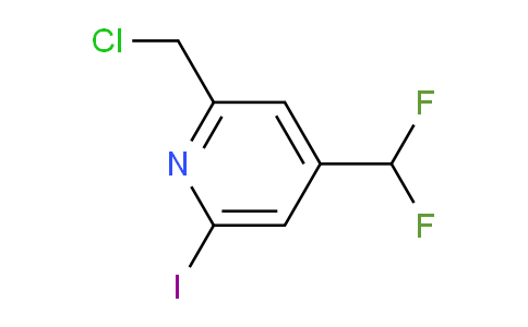 AM139365 | 1806782-14-8 | 2-(Chloromethyl)-4-(difluoromethyl)-6-iodopyridine