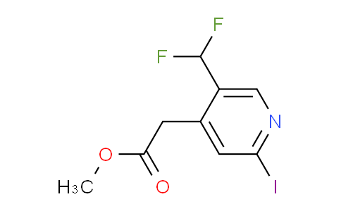 AM139369 | 1804985-47-4 | Methyl 5-(difluoromethyl)-2-iodopyridine-4-acetate