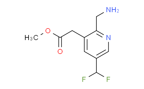 AM139386 | 1805320-19-7 | Methyl 2-(aminomethyl)-5-(difluoromethyl)pyridine-3-acetate
