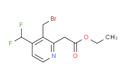 AM139395 | 1804713-92-5 | Ethyl 3-(bromomethyl)-4-(difluoromethyl)pyridine-2-acetate