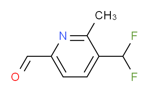 3-(Difluoromethyl)-2-methylpyridine-6-carboxaldehyde