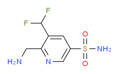 2-(Aminomethyl)-3-(difluoromethyl)pyridine-5-sulfonamide