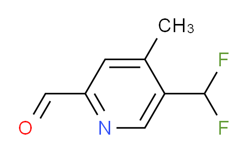 5-(Difluoromethyl)-4-methylpyridine-2-carboxaldehyde