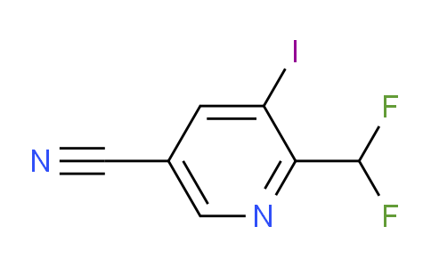 AM139408 | 1806768-23-9 | 5-Cyano-2-(difluoromethyl)-3-iodopyridine