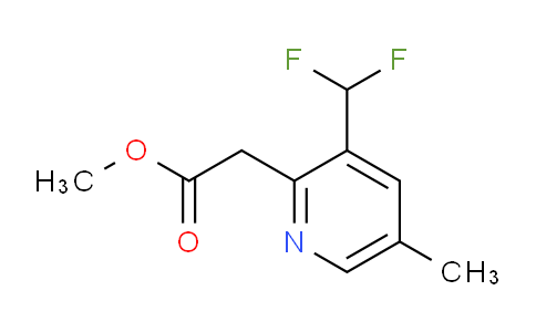 AM139411 | 1805280-76-5 | Methyl 3-(difluoromethyl)-5-methylpyridine-2-acetate