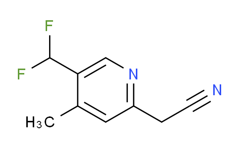 AM139425 | 1805312-59-7 | 5-(Difluoromethyl)-4-methylpyridine-2-acetonitrile