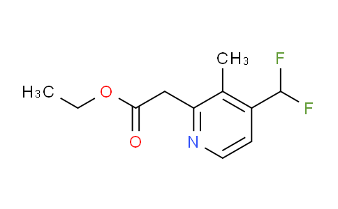 AM139433 | 1804716-84-4 | Ethyl 4-(difluoromethyl)-3-methylpyridine-2-acetate