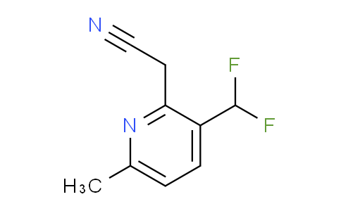 AM139434 | 1805279-70-2 | 3-(Difluoromethyl)-6-methylpyridine-2-acetonitrile