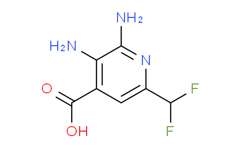 2,3-Diamino-6-(difluoromethyl)pyridine-4-carboxylic acid
