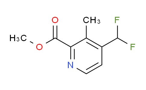 AM139457 | 1805041-10-4 | Methyl 4-(difluoromethyl)-3-methylpyridine-2-carboxylate