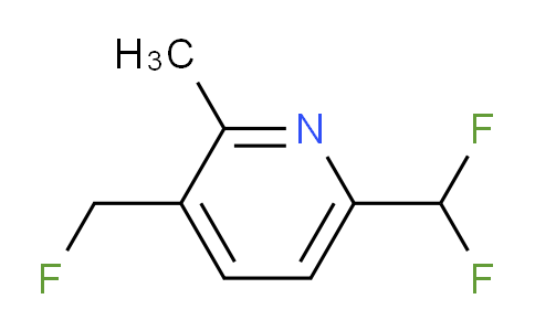 6-(Difluoromethyl)-3-(fluoromethyl)-2-methylpyridine