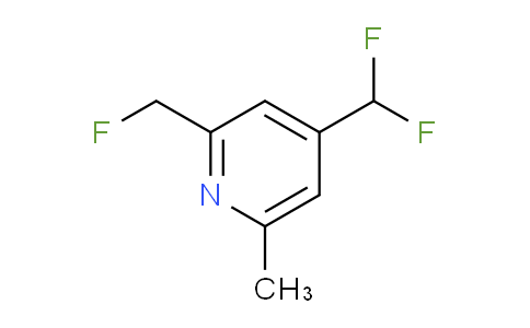 4-(Difluoromethyl)-2-(fluoromethyl)-6-methylpyridine