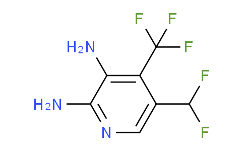 AM139501 | 1805280-01-6 | 2,3-Diamino-5-(difluoromethyl)-4-(trifluoromethyl)pyridine