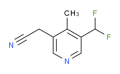 AM139505 | 1804443-65-9 | 3-(Difluoromethyl)-4-methylpyridine-5-acetonitrile