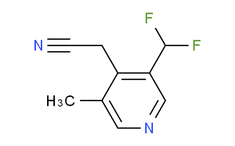 AM139510 | 1805317-73-0 | 3-(Difluoromethyl)-5-methylpyridine-4-acetonitrile