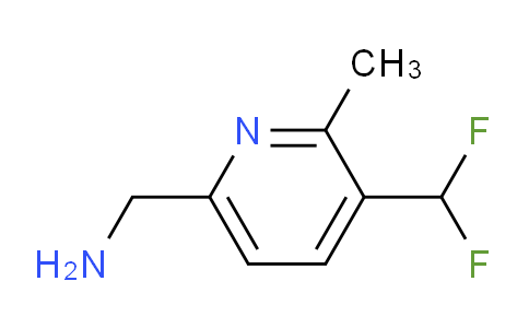 6-(Aminomethyl)-3-(difluoromethyl)-2-methylpyridine