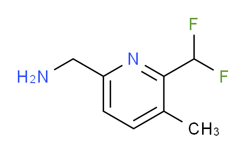 6-(Aminomethyl)-2-(difluoromethyl)-3-methylpyridine