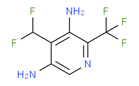 3,5-Diamino-4-(difluoromethyl)-2-(trifluoromethyl)pyridine