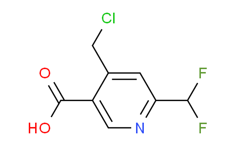 AM139545 | 1805942-82-8 | 4-(Chloromethyl)-2-(difluoromethyl)pyridine-5-carboxylic acid