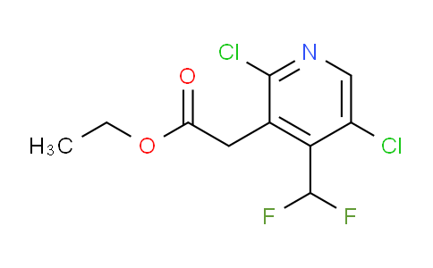 Ethyl 2,5-dichloro-4-(difluoromethyl)pyridine-3-acetate