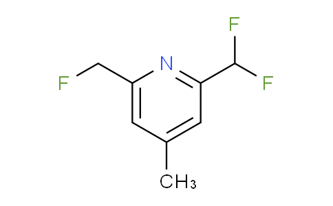 2-(Difluoromethyl)-6-(fluoromethyl)-4-methylpyridine
