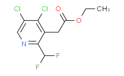 Ethyl 4,5-dichloro-2-(difluoromethyl)pyridine-3-acetate