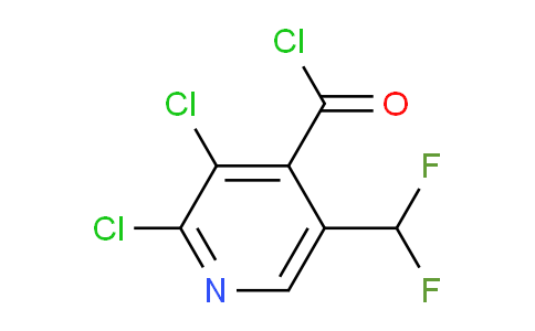 AM139580 | 1806007-53-3 | 2,3-Dichloro-5-(difluoromethyl)pyridine-4-carbonyl chloride