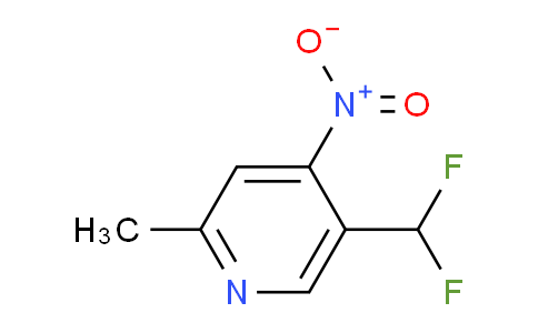 AM139599 | 1804488-16-1 | 5-(Difluoromethyl)-2-methyl-4-nitropyridine