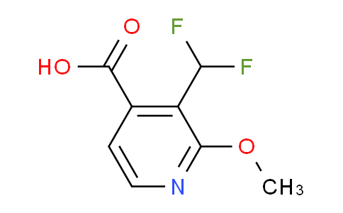 AM139610 | 1805039-58-0 | 3-(Difluoromethyl)-2-methoxypyridine-4-carboxylic acid