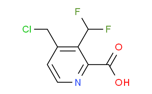 4-(Chloromethyl)-3-(difluoromethyl)pyridine-2-carboxylic acid
