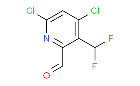 4,6-Dichloro-3-(difluoromethyl)pyridine-2-carboxaldehyde