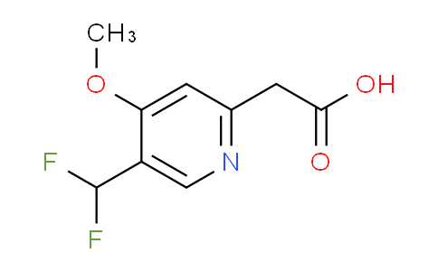 5-(Difluoromethyl)-4-methoxypyridine-2-acetic acid