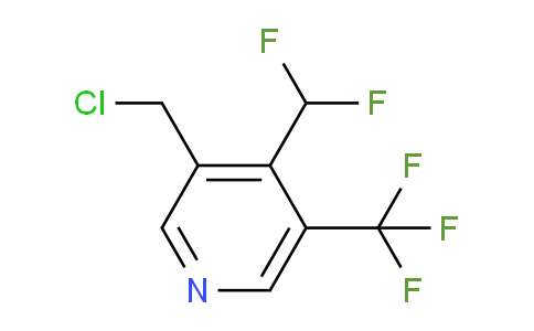 AM139629 | 1804698-57-4 | 3-(Chloromethyl)-4-(difluoromethyl)-5-(trifluoromethyl)pyridine