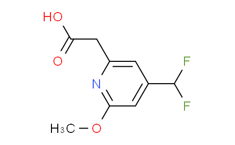 4-(Difluoromethyl)-2-methoxypyridine-6-acetic acid