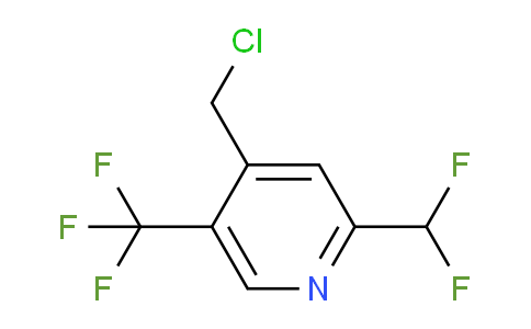 AM139633 | 1805335-92-5 | 4-(Chloromethyl)-2-(difluoromethyl)-5-(trifluoromethyl)pyridine