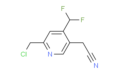 AM139640 | 1806804-27-2 | 2-(Chloromethyl)-4-(difluoromethyl)pyridine-5-acetonitrile