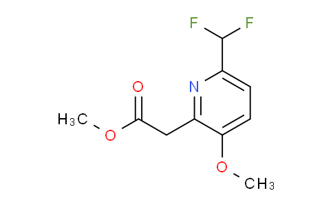 AM139642 | 1806059-35-7 | Methyl 6-(difluoromethyl)-3-methoxypyridine-2-acetate