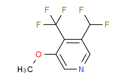 AM139647 | 1805006-88-5 | 3-(Difluoromethyl)-5-methoxy-4-(trifluoromethyl)pyridine